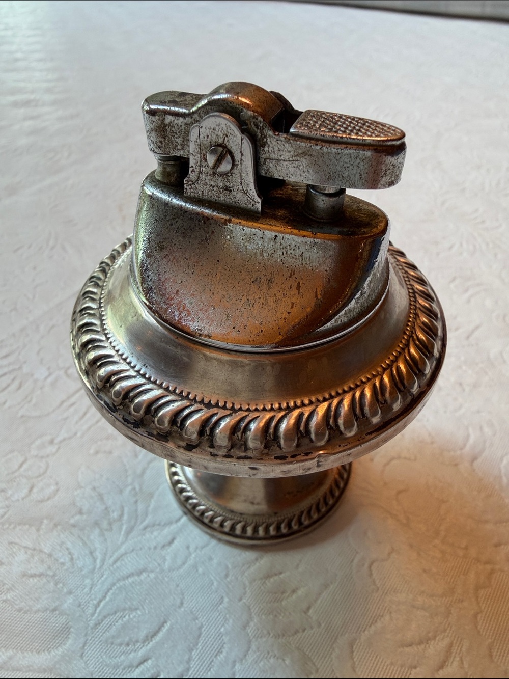 Vintage Duchin Creation sterling silver weighted table lighter